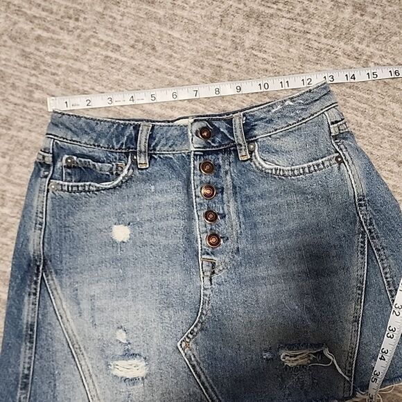 We the free- jean skirt - Picture 2 of 5